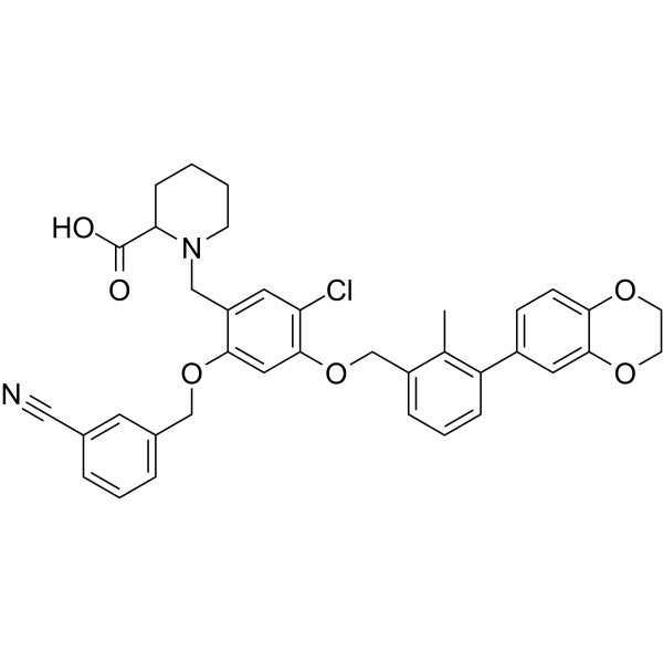 BMS-1166-N-piperidine-COOH Uimhir CAS:2447066-00-2